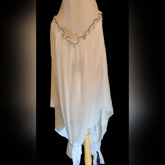 NWT Ryegrass size 3X white blouse - Picture 4 of 14